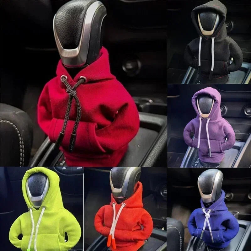 Capa Universal para Alavanca de Câmbio - Hoodie para Carro